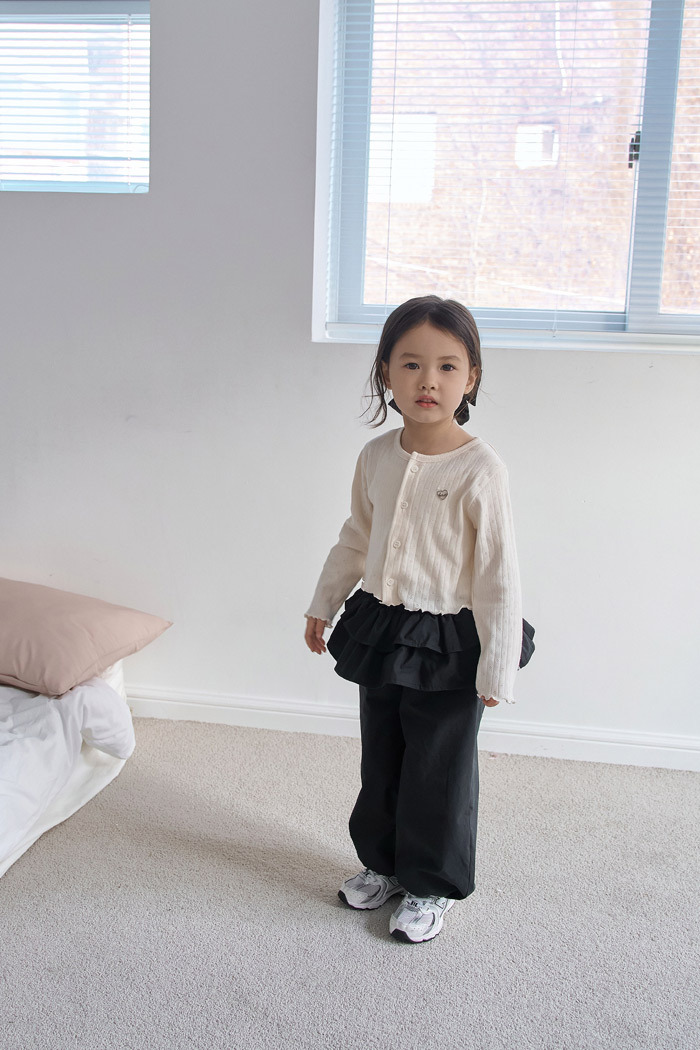 正韓春momoann 甜褲女孩必備工裝感裙褲