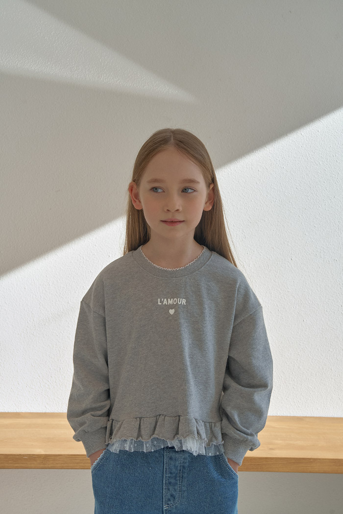 正韓春momoann 兩色波點蕾絲拼接上衣