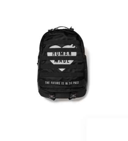 #代購日本連線現貨 HUMAN MADE MILITARY BACKPACK 雙肩包 黑