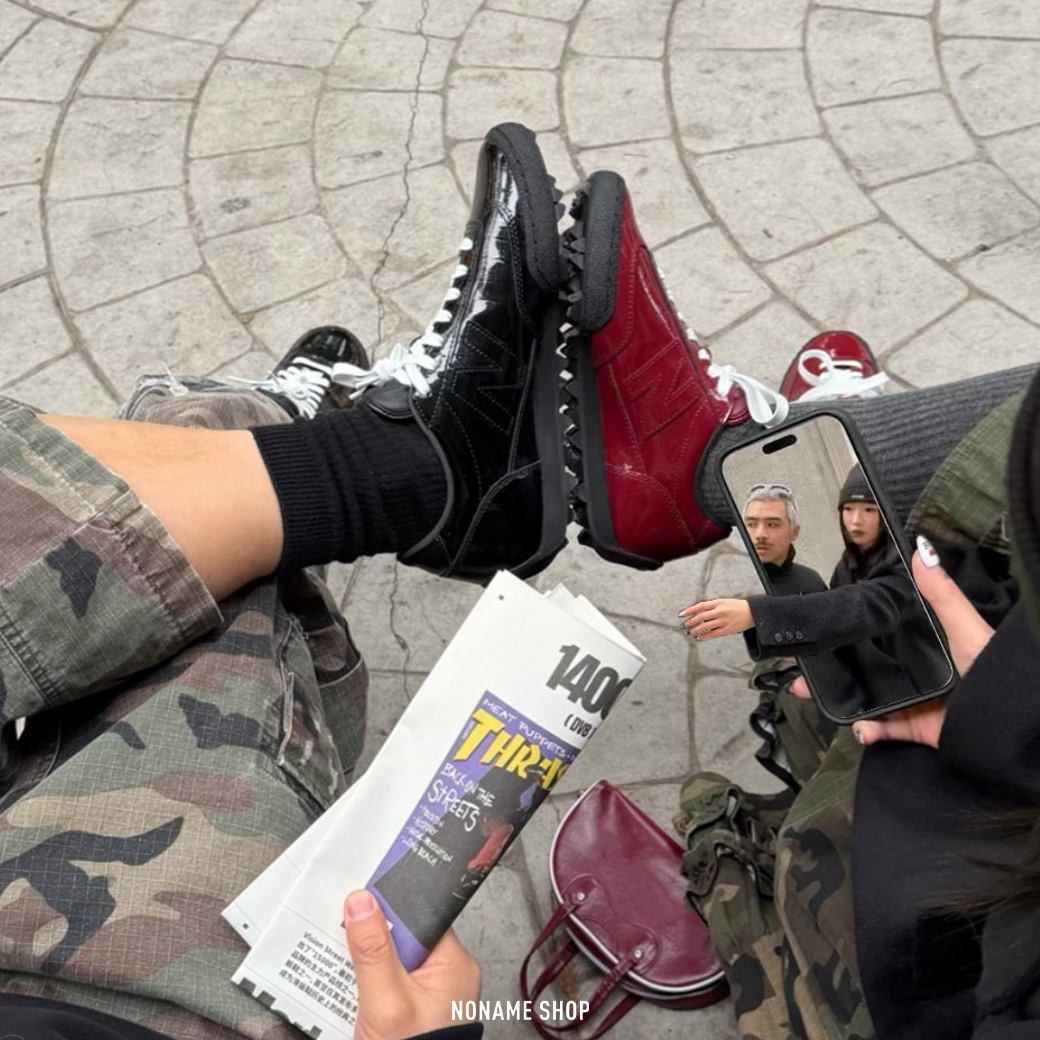 NEW BALANCE NB GATOR RUN 經典復刻 漆皮 鱷魚紋 復古 薄底 休閒鞋 兩色 (男/女同款)