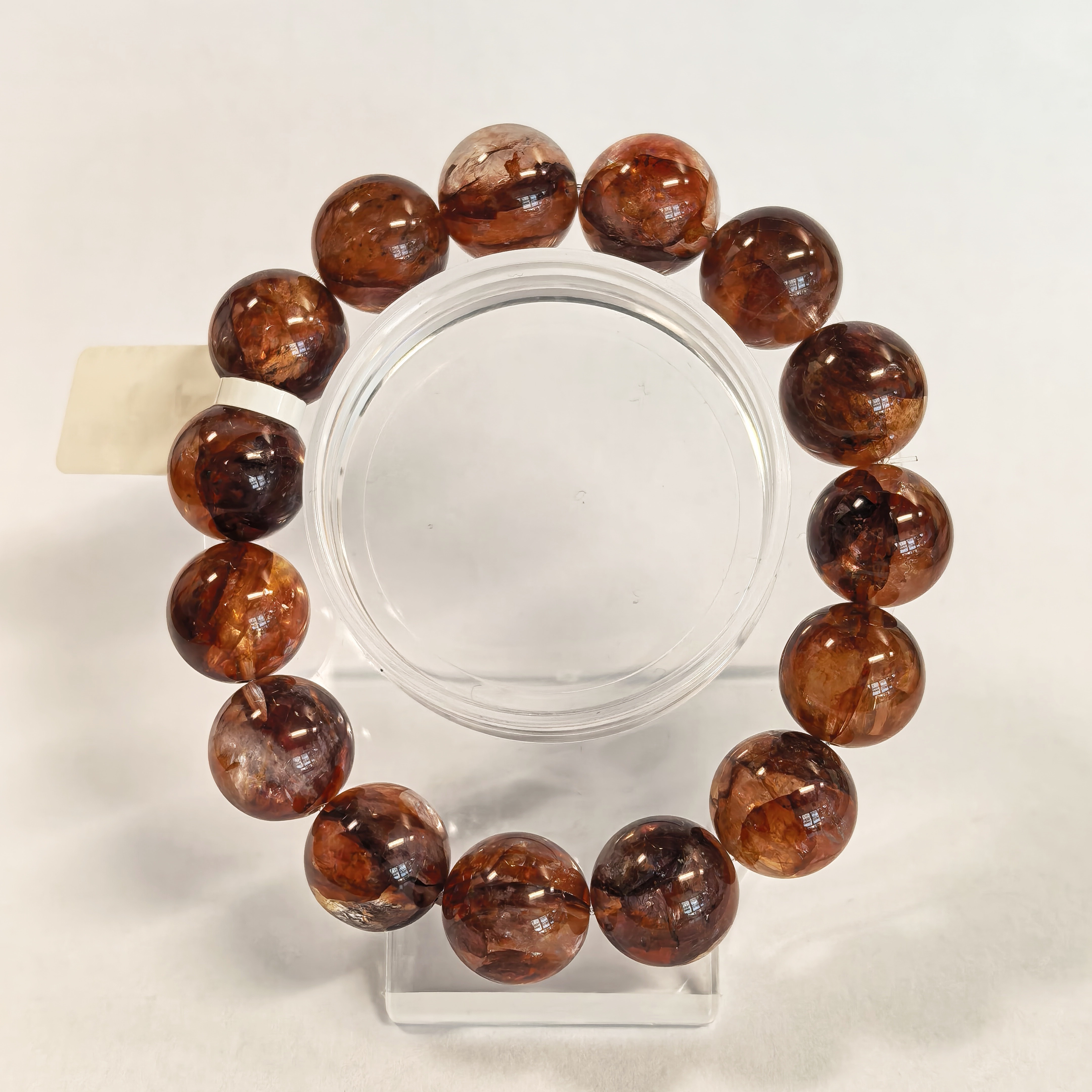 紅膠花手串14m CH1734