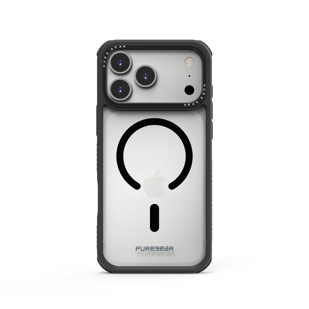 iPhone 17 坦克透明防摔手機殼MagSafe / 時尚黑