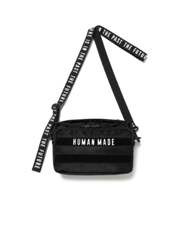 #代購日本連線現貨 HUMAN MADE MILITARY POUCH SMALL 側背包 黑