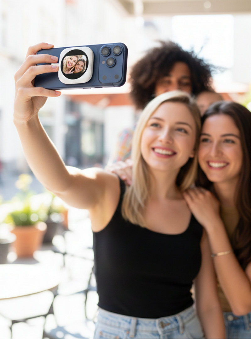 DA 磁吸自拍顯示器 手機後置螢幕 iPhone專用