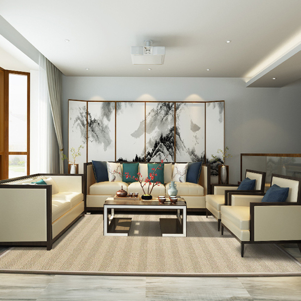 天然手工劍麻布包邊地毯