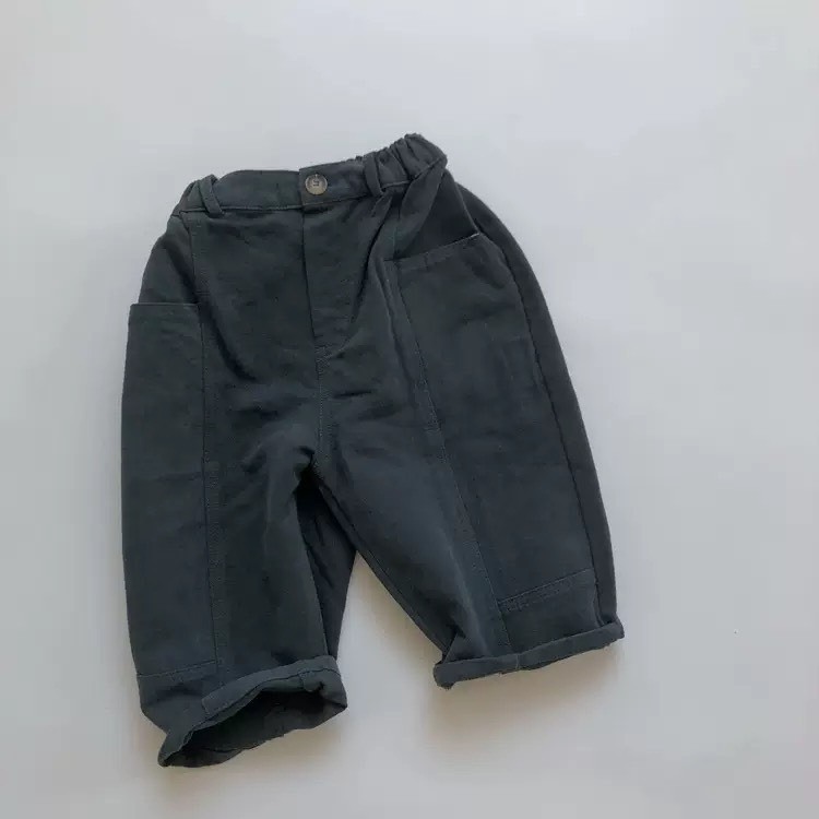 復古斜紋工裝褲