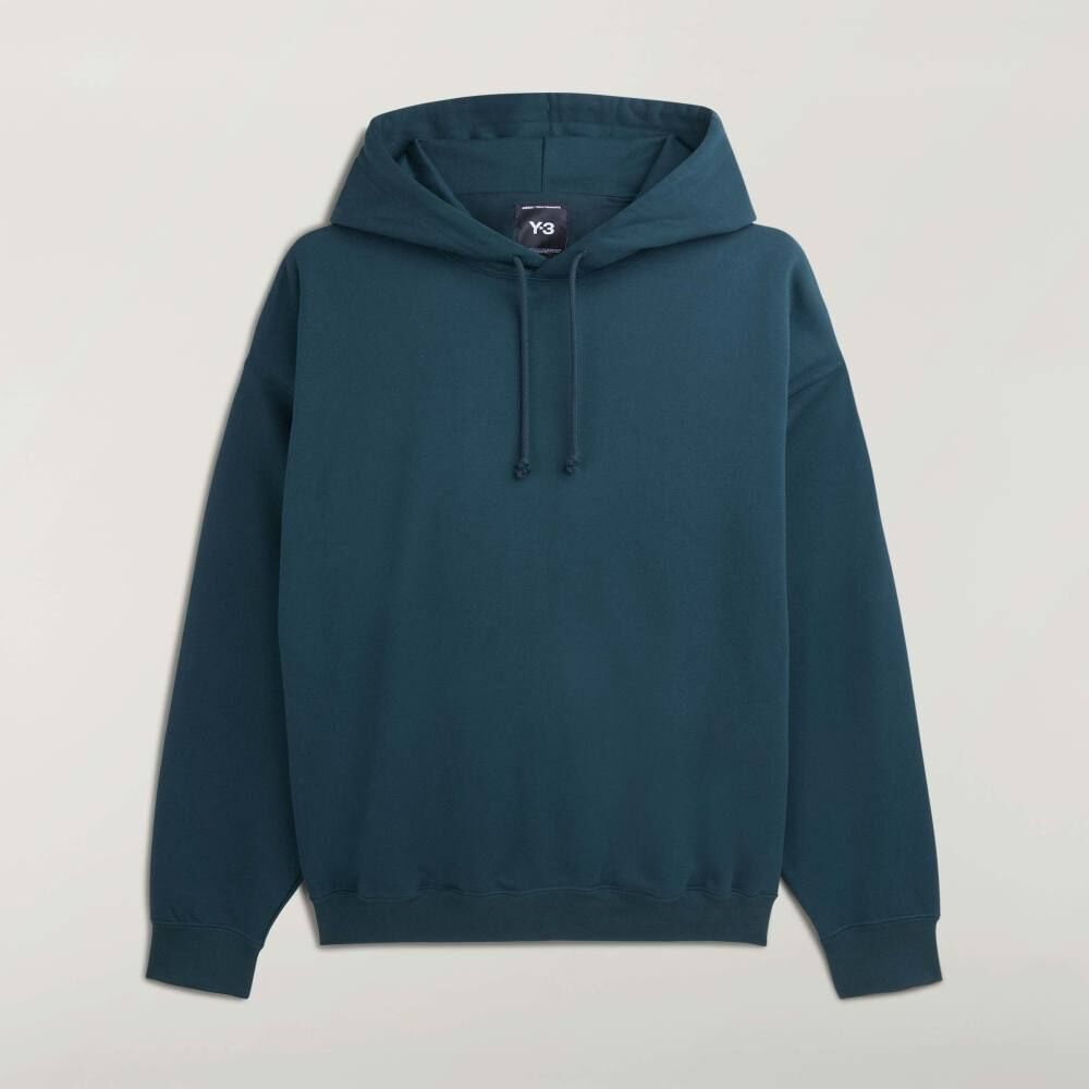 【 Y-3 FT HOODIE 刷毛法式毛圈帽TEE - 極光藤綠 】