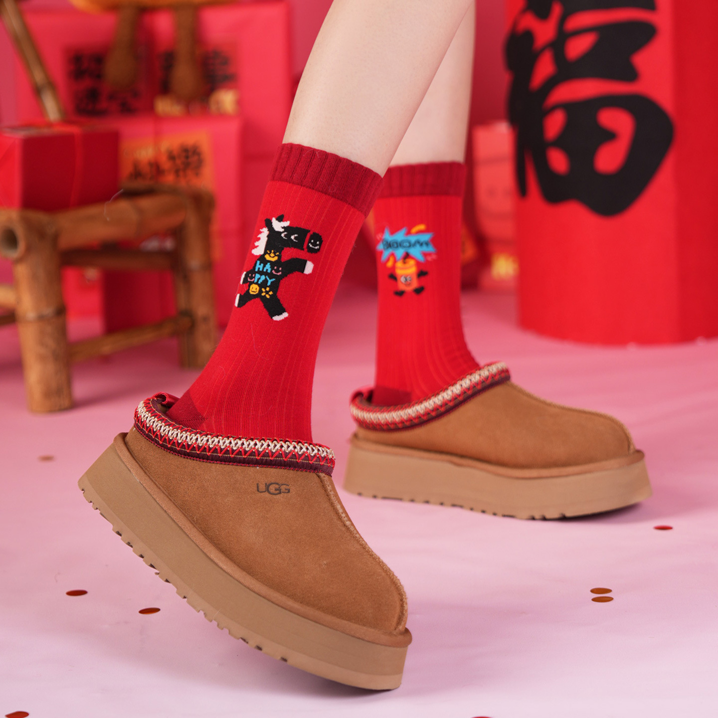 《6506》♾️快樂小馬中筒襪