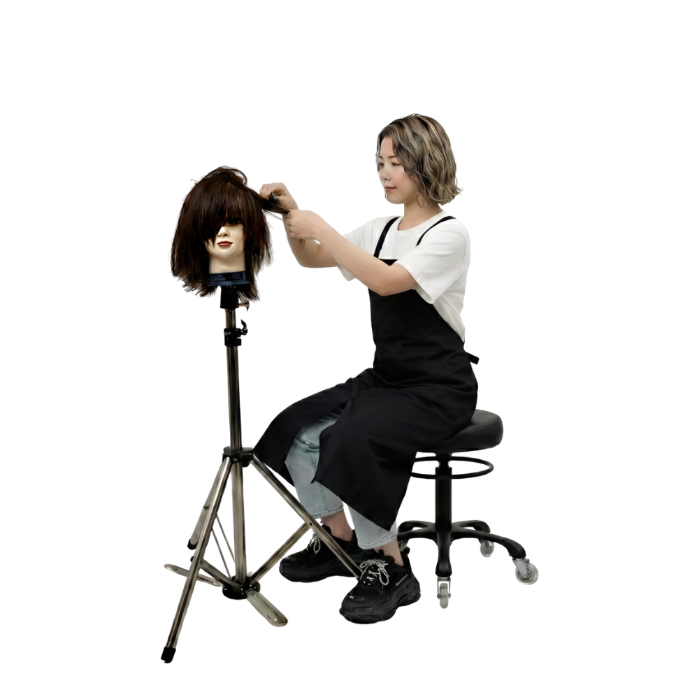 後交叉開岔綁腳工作服