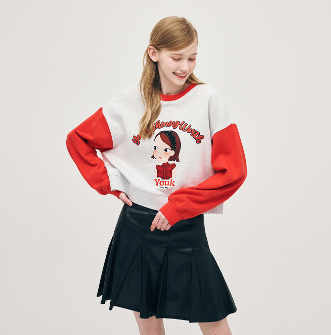 【直播】YOUK SHIM WON LX011946 圓領衛衣