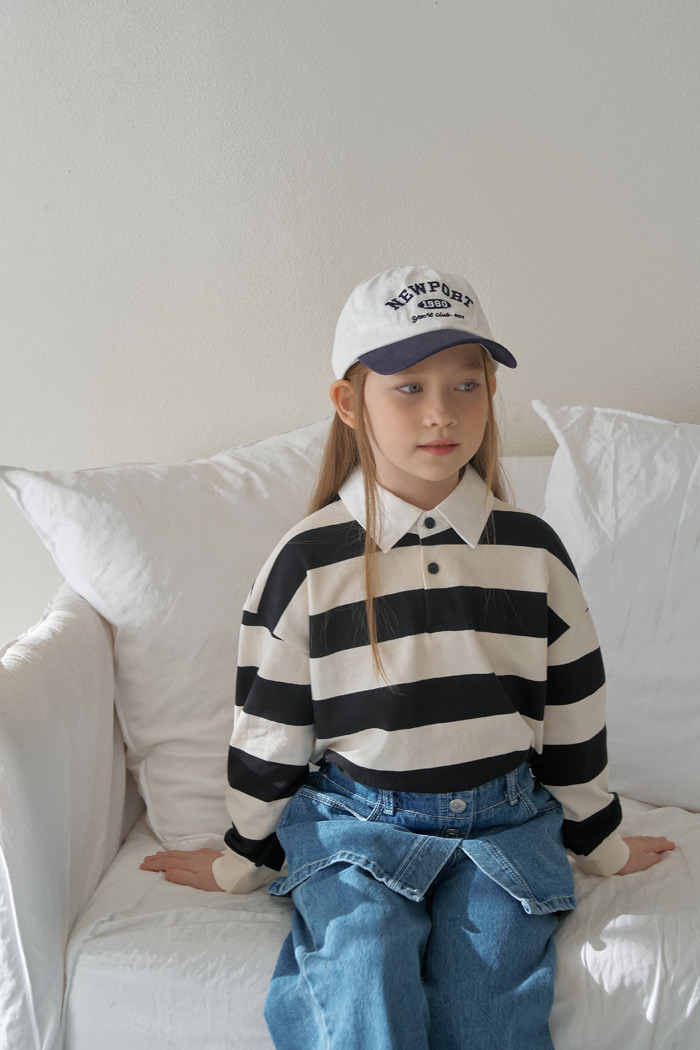 正韓春momoann CENTRAL條紋上衣