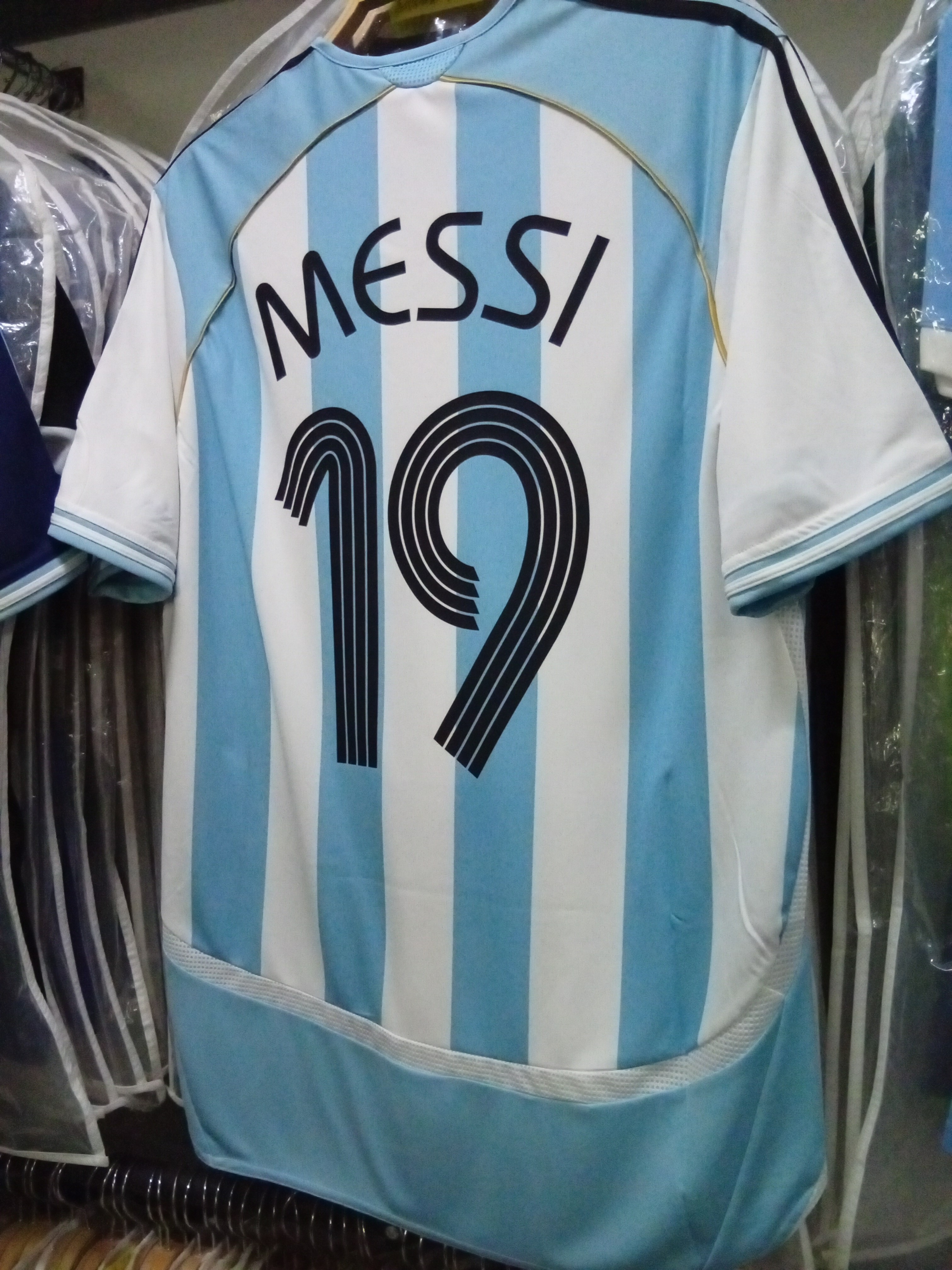 2006世界杯阿根廷國家隊主場美斯復刻球衣