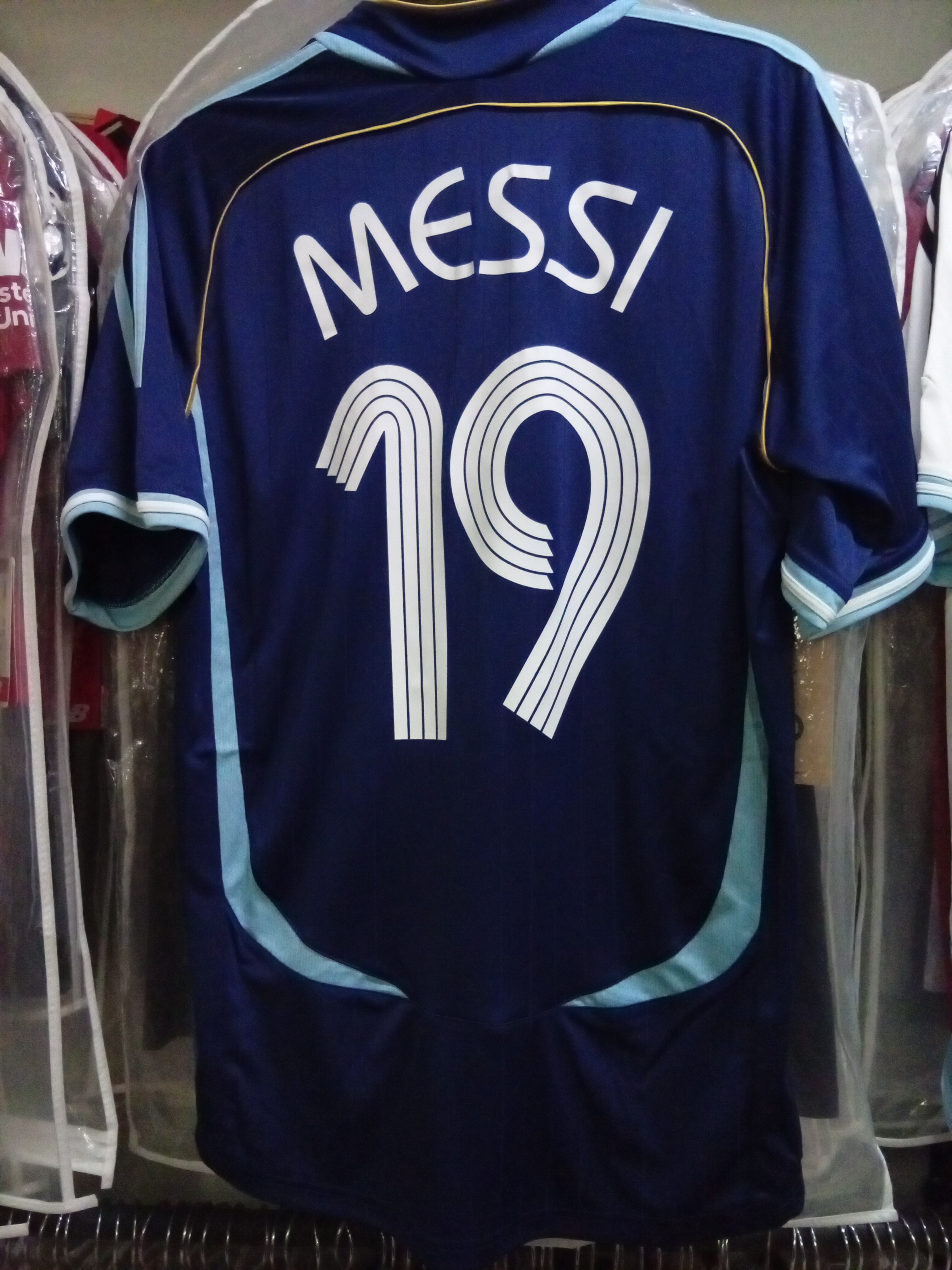 2006世界杯阿根廷國家隊作客美斯復刻球衣