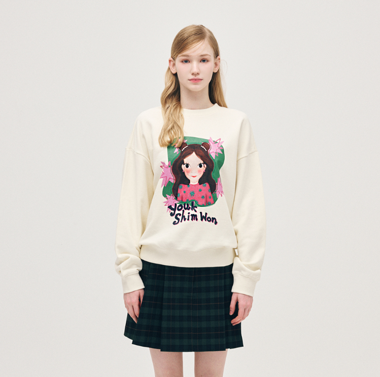 【直播】YOUK SHIM WON LX011949 圓領衛衣