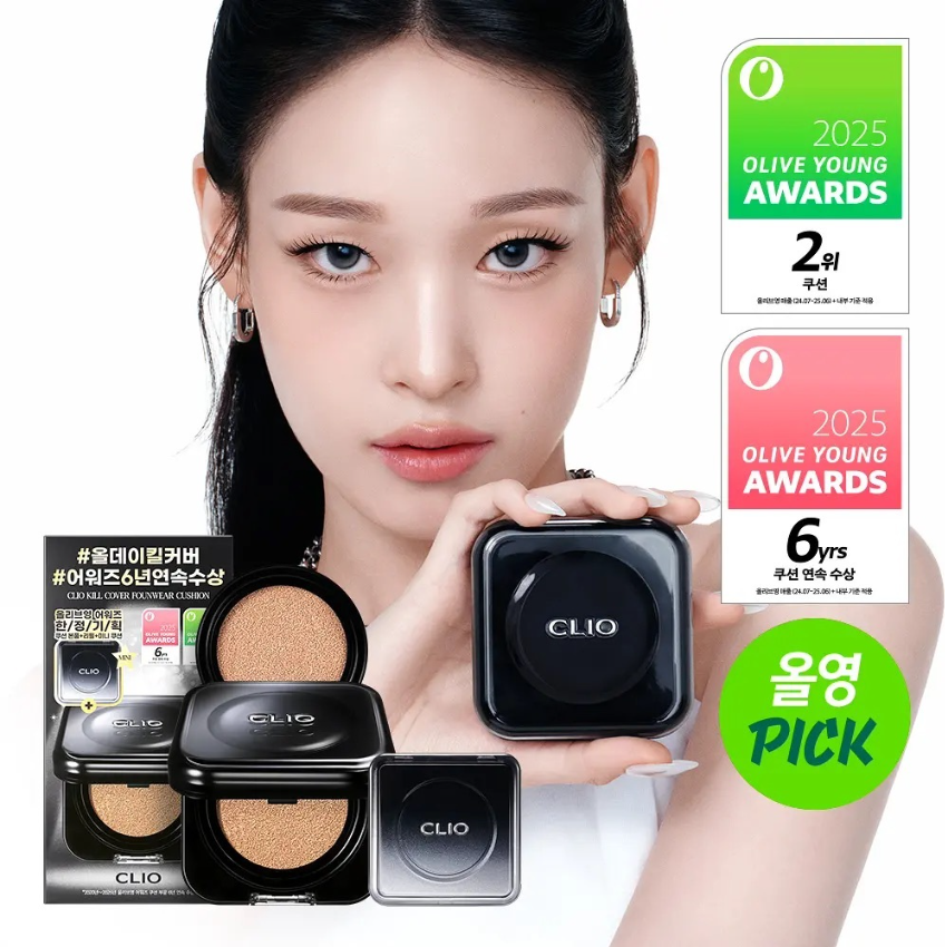 [ CLIO ] Kill Cover Founwear Cushion 2025 Awards Set 551463