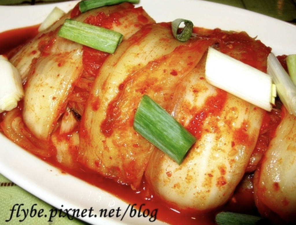 kimchi shared by blogger flybe