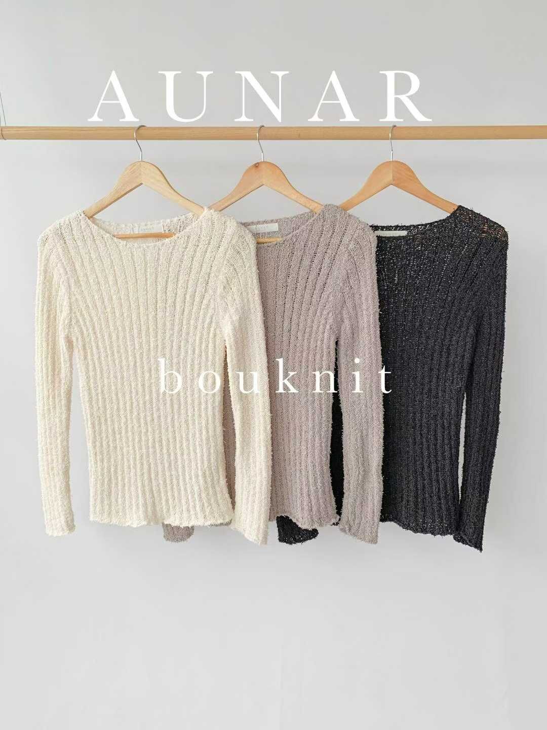 2B5417 疏洞針織坑紋上衣 *特價* (優惠碼同充值購物金不適用)