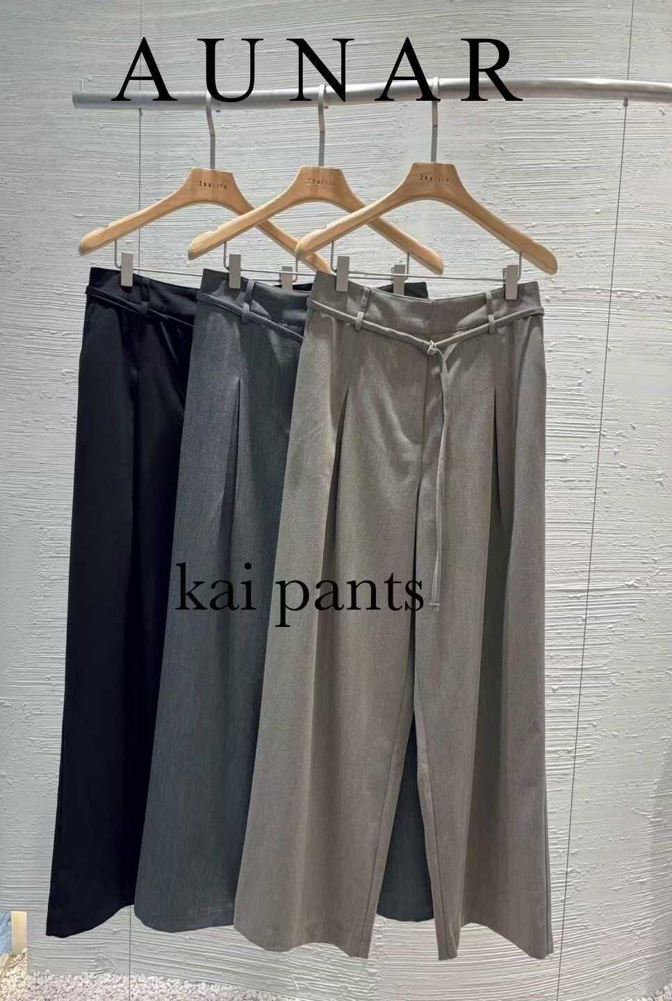 2B5424 幼帶後橡筋壓摺西褲 *特價* (優惠碼同充值購物金不適用)