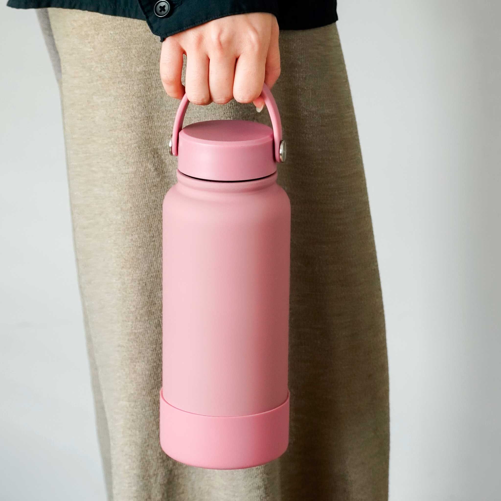 戶外手提不鏽鋼保溫杯 三色售