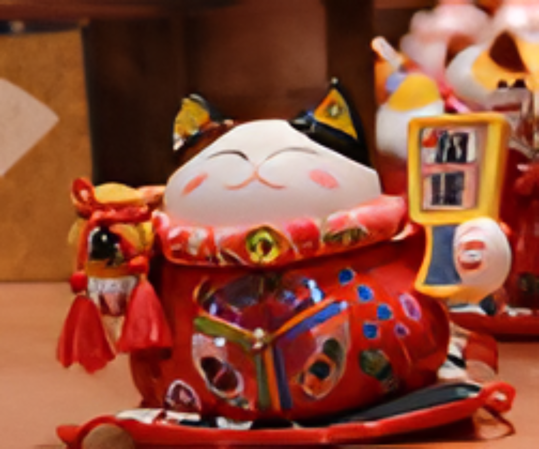 0119gz157-招財貓-旺財開運小紅貓(A157)