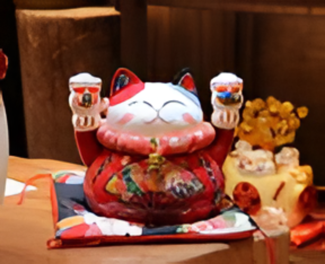 0119gz158-招財貓-小紅貓(A158)