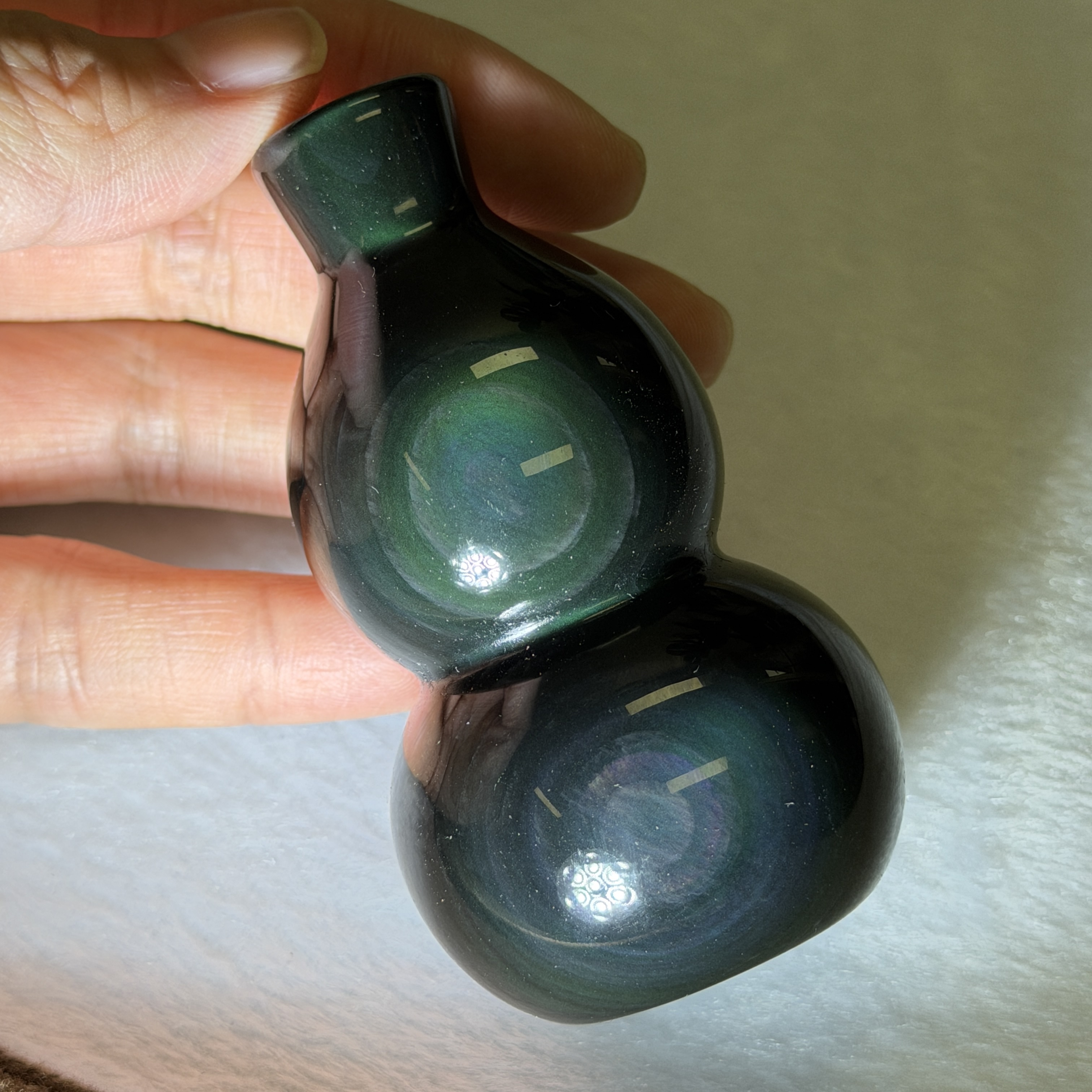 黑曜石葫蘆 7.8cm RBB1744