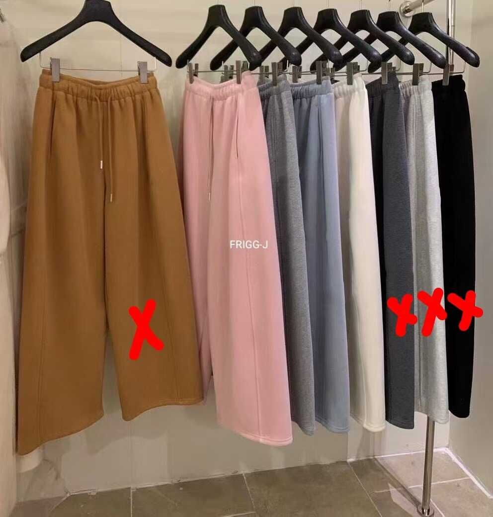 FJ5442 銀狐絨束繩休閒闊褲 *特價* (優惠碼同充值購物金不適用)