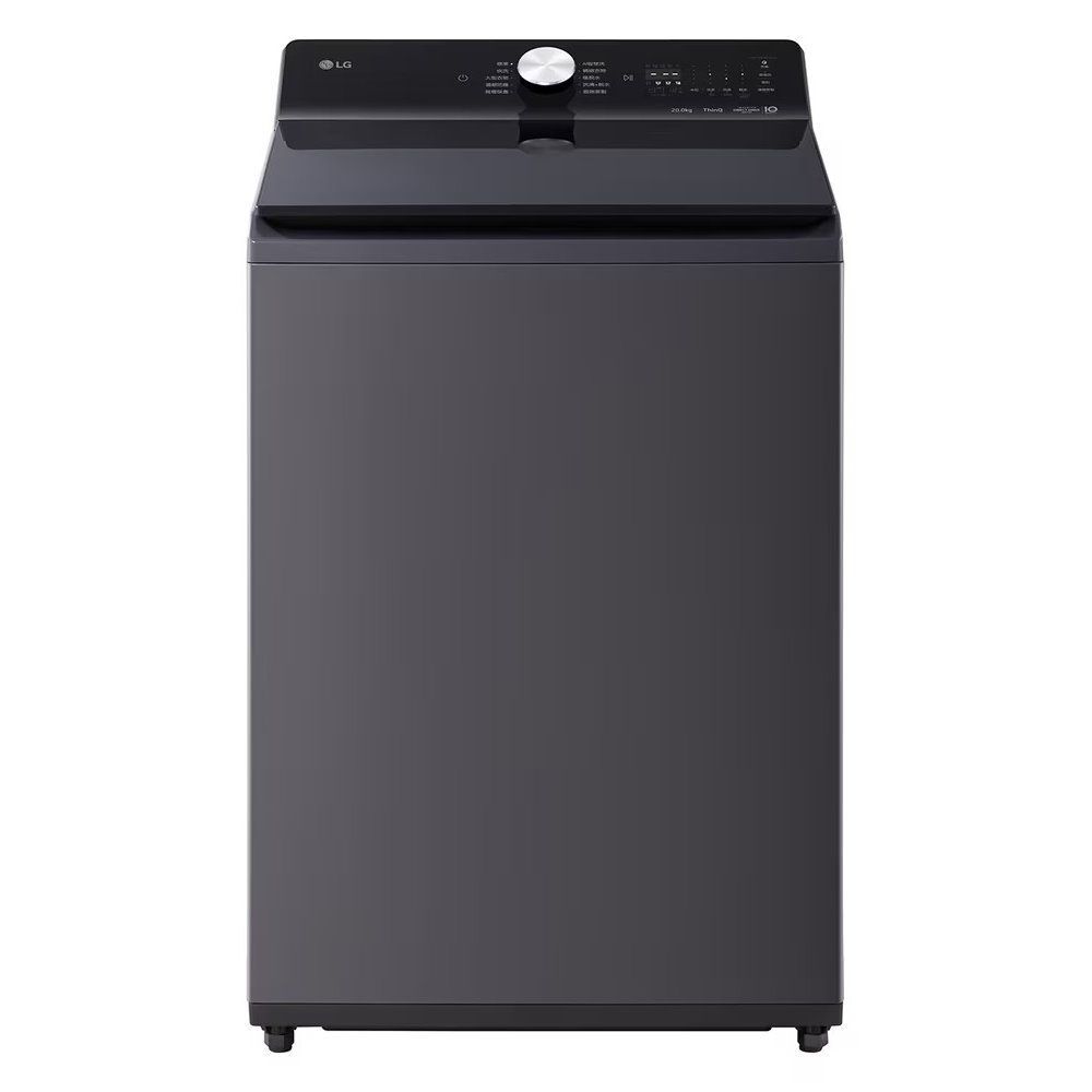 LG樂金 20公斤 EZ 系列 AI DD™ 蒸氣直驅變頻 直立式洗衣機 夜墨灰 WT-TD20HG