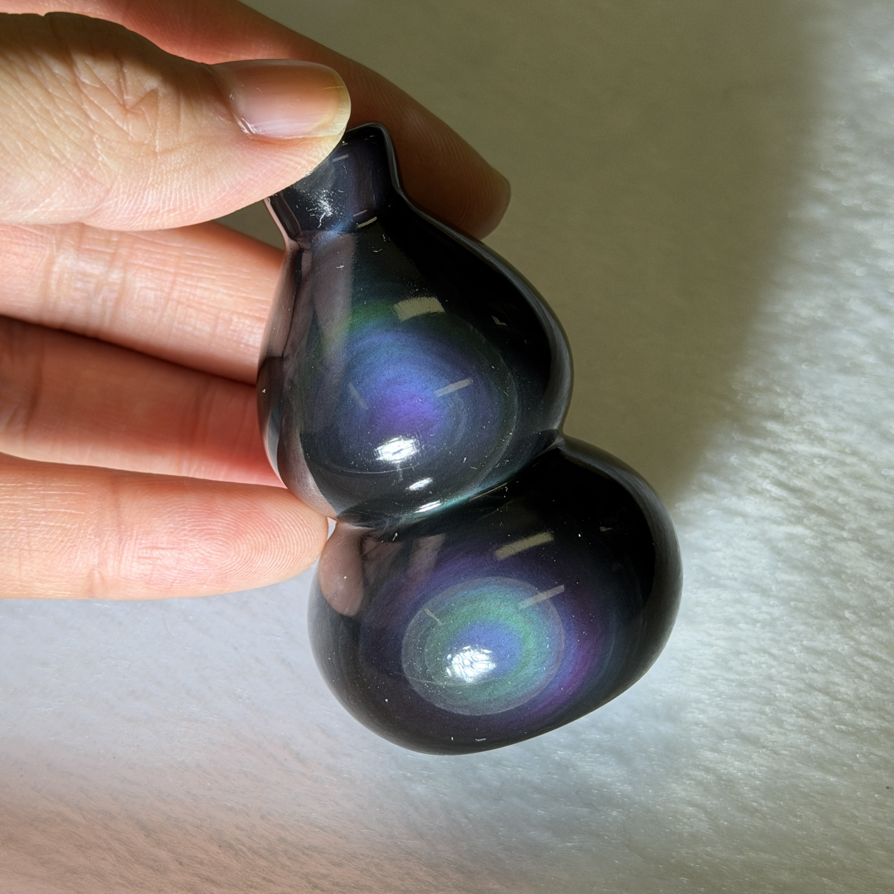 黑曜石葫蘆 6.3cm RBB1741