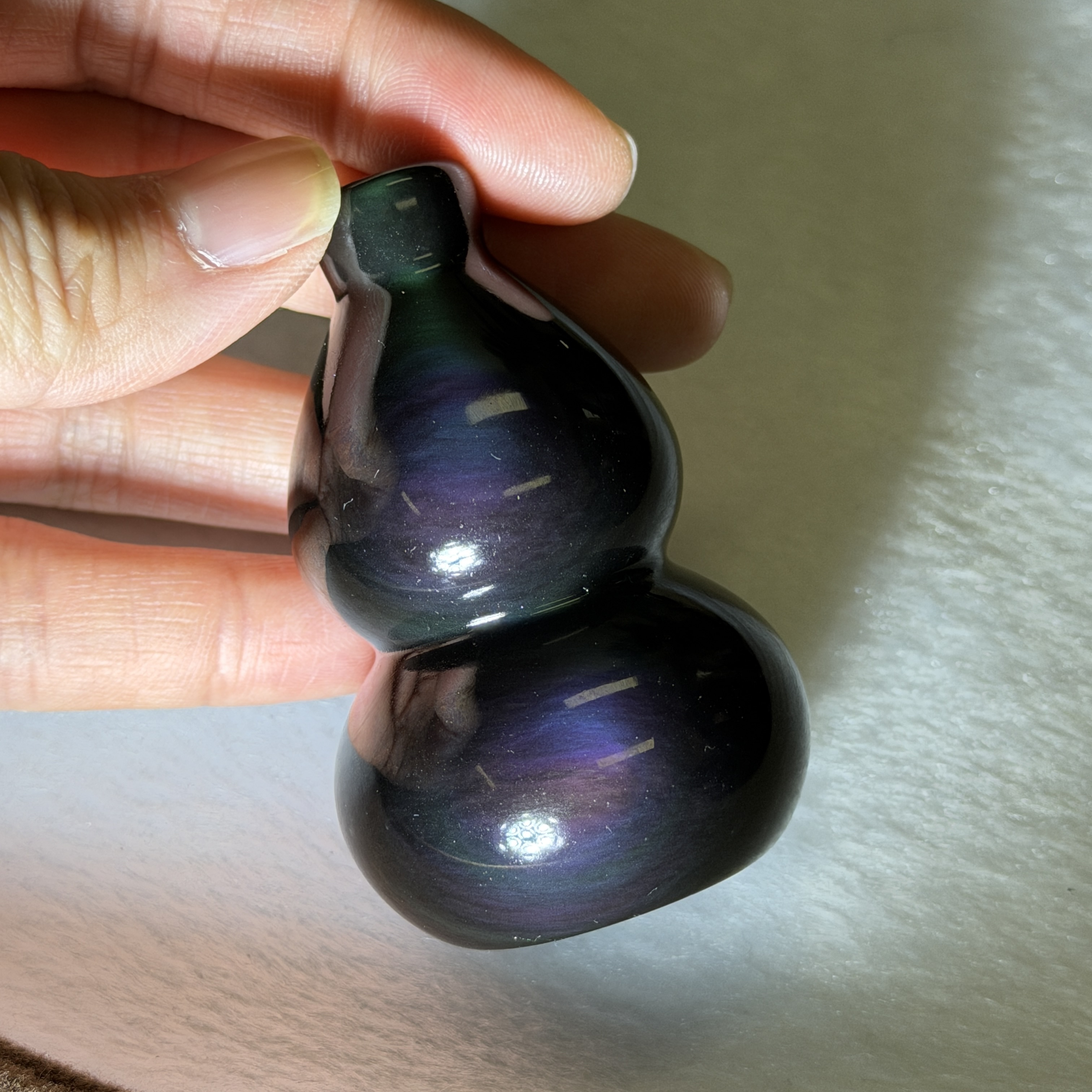 黑曜石葫蘆 6.3cm RBB1741