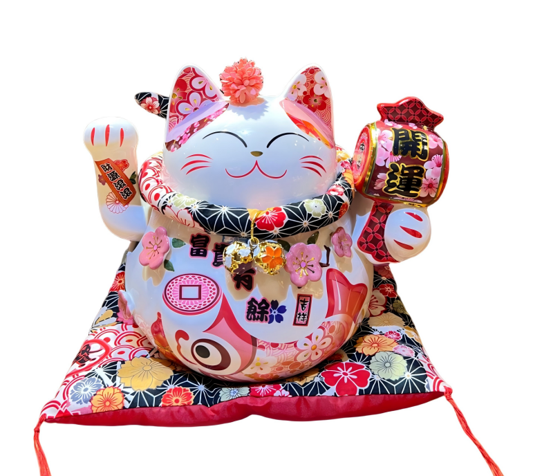 0119gz172-招財貓-富貴有餘搖手貓(A172)