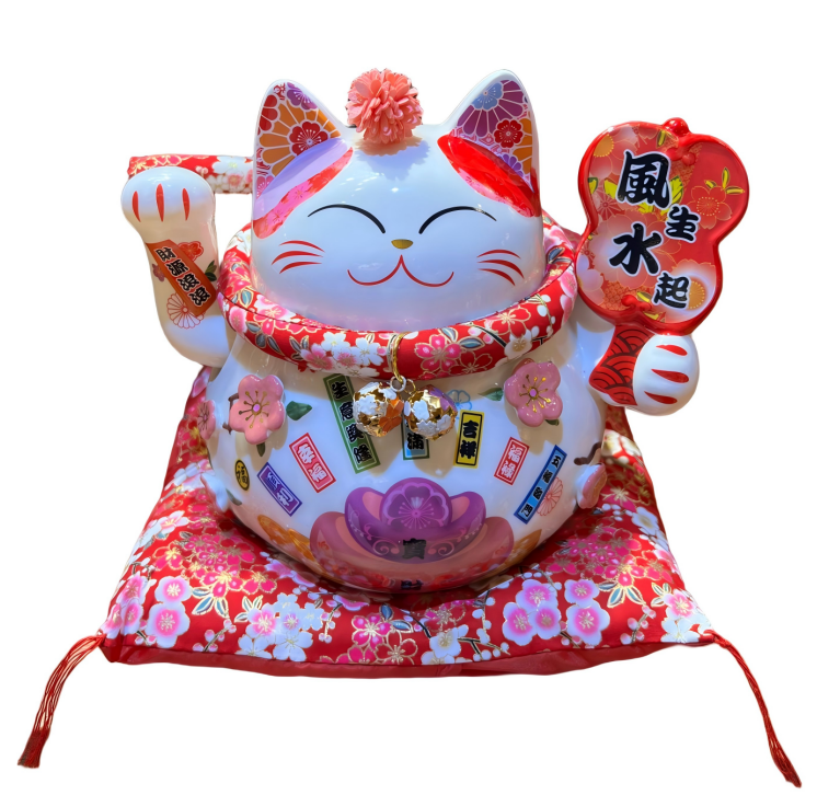 0119gz173-招財貓-風生水起搖手貓(A173)