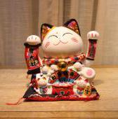 0119gz178-招財貓-10寸發大財招手貓(A178)