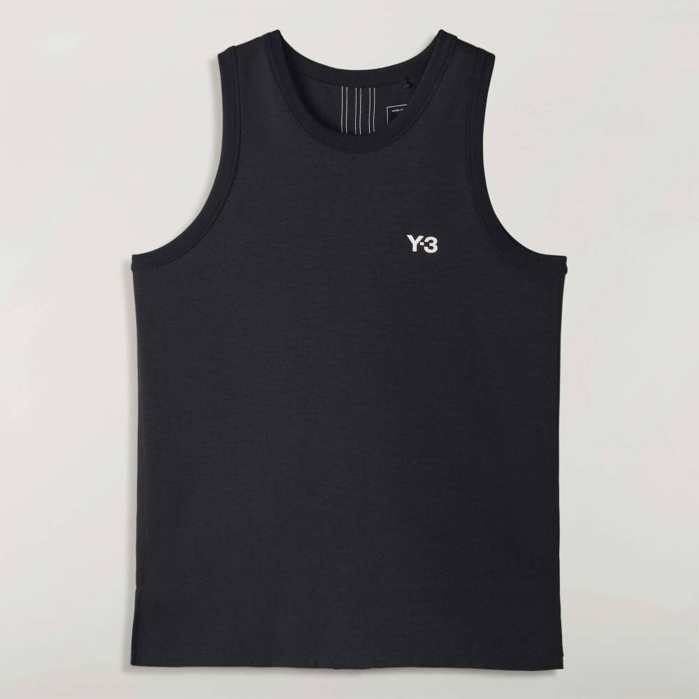 【 Y-3 ELEGANT BASKETBALL JERSEY 長版三條背心 - 黑 】