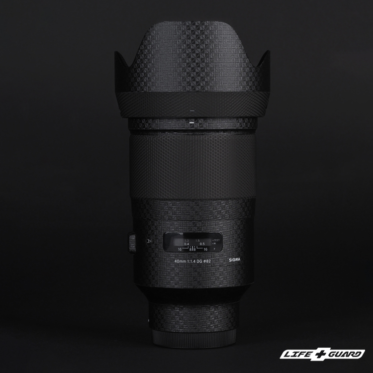 適用 SIGMA 40mm F1.4 DG HSM ART，LIFE+GUARD，質感貼膜