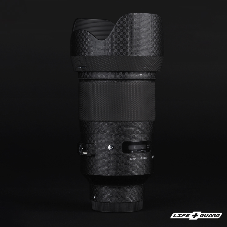 LIFE+GUARD SIGMA 40mm F1.4 DG HSM ART 專用鏡頭貼膜｜質感設計