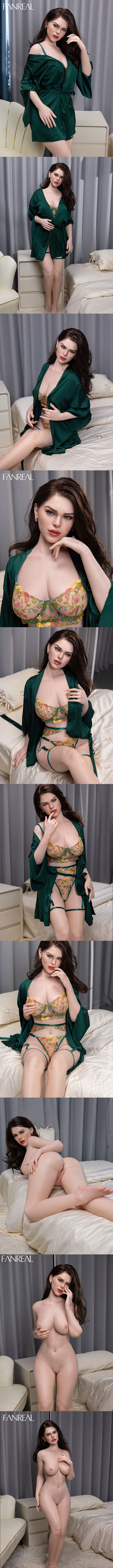 FANREAL 155cm皮紋款 F胸 Gina 擬真矽膠娃娃 凡瑞 silicone sex doll