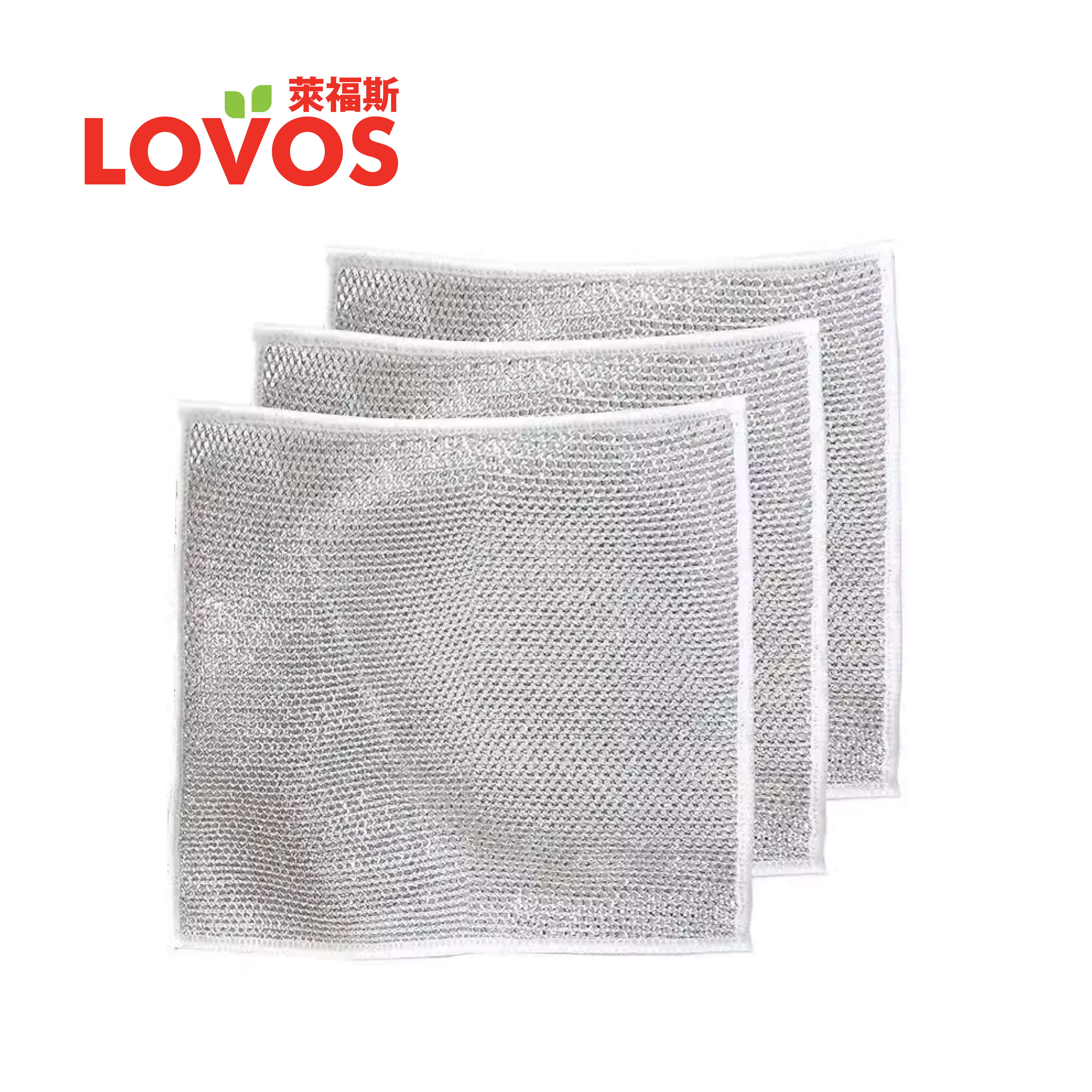 LOVOS 雙層鋼絲洗碗布