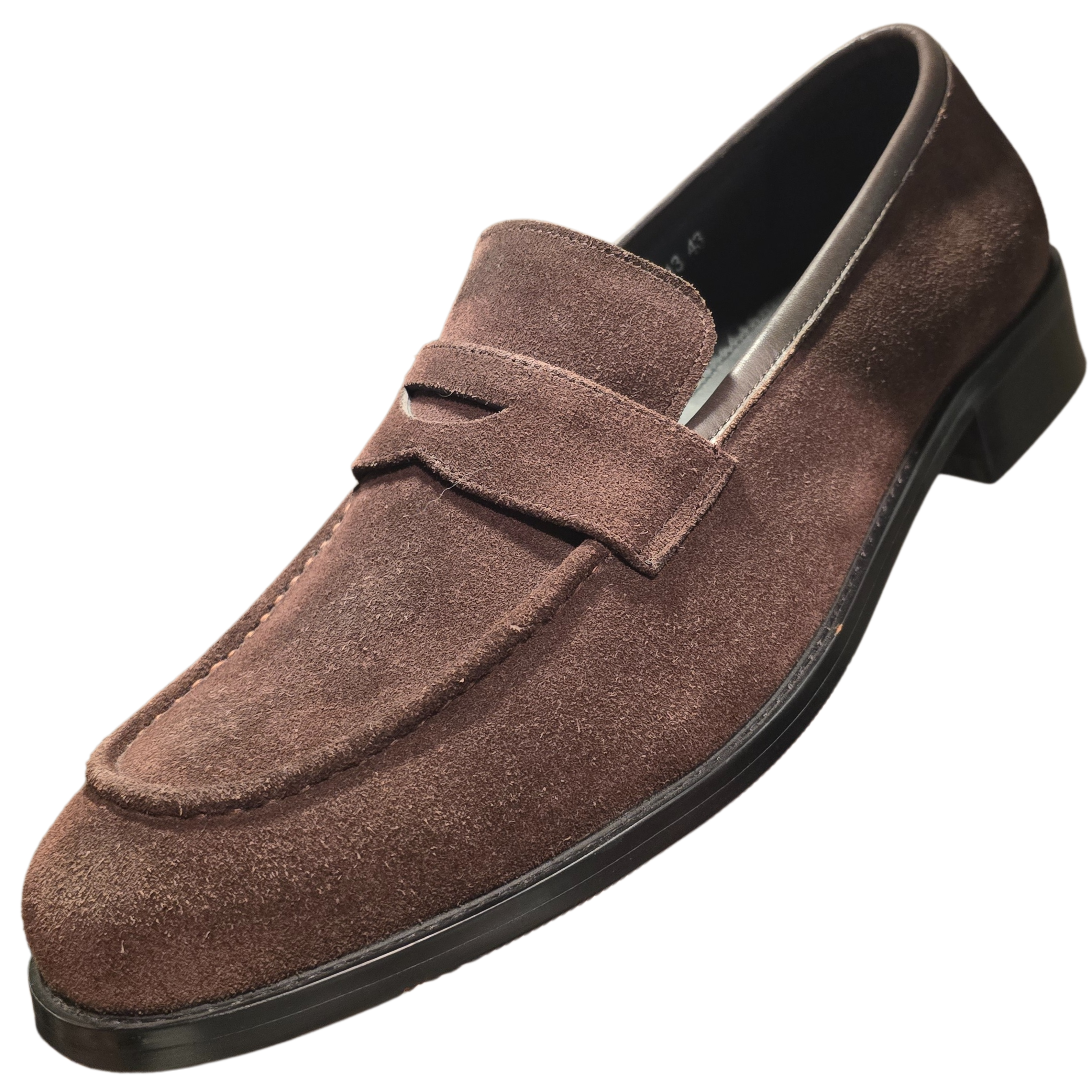 Revic 男裝休閒皮鞋 | CH-13｜深啡色樂褔皮鞋