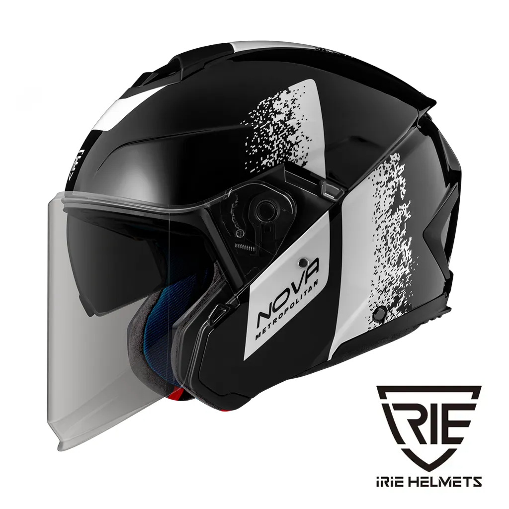 IRIE NOVA 3.0 Transit BL10 素黑/白 3/4罩式