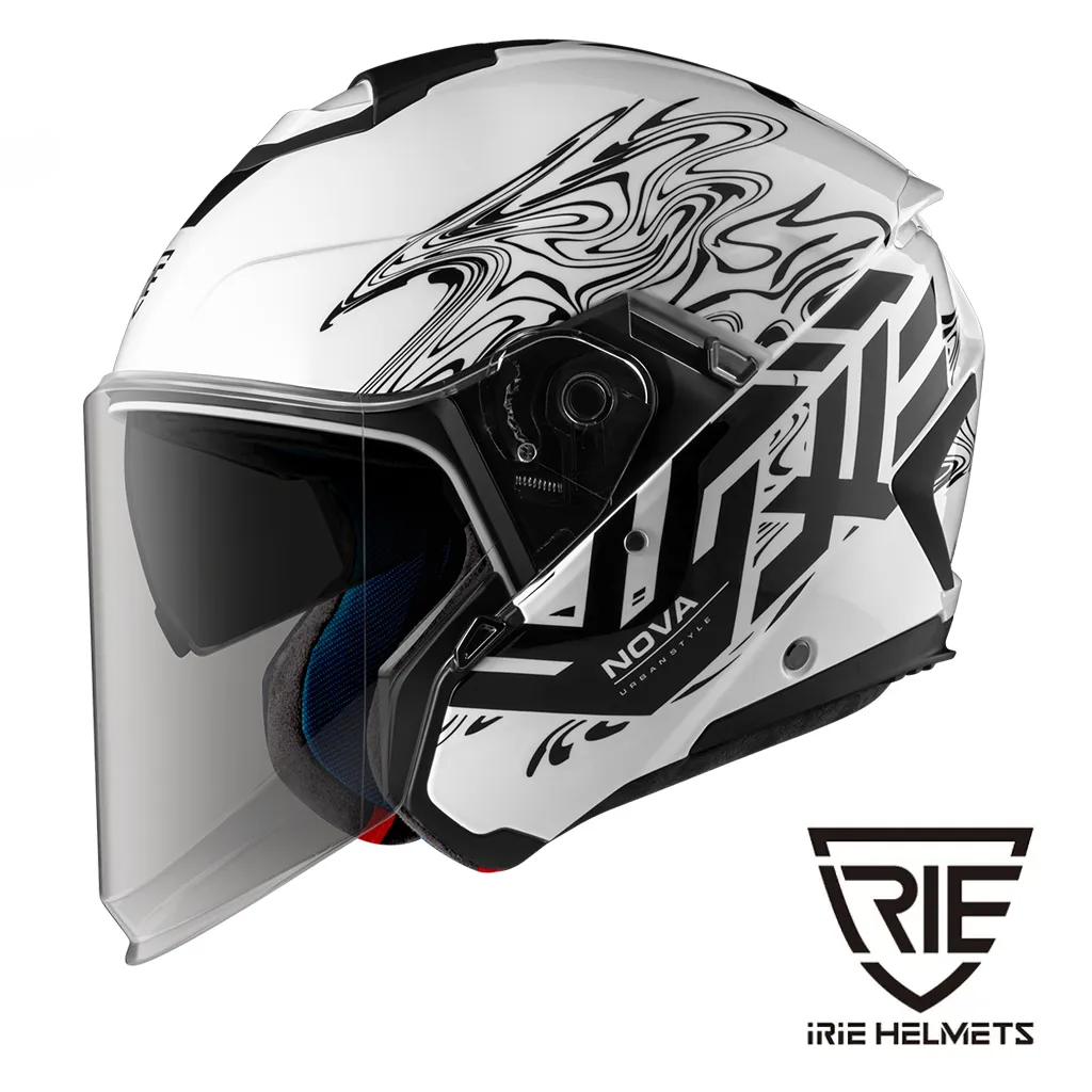 IRIE NOVA 3.0 Metamorphosis BL12 白/黑 3/4罩式