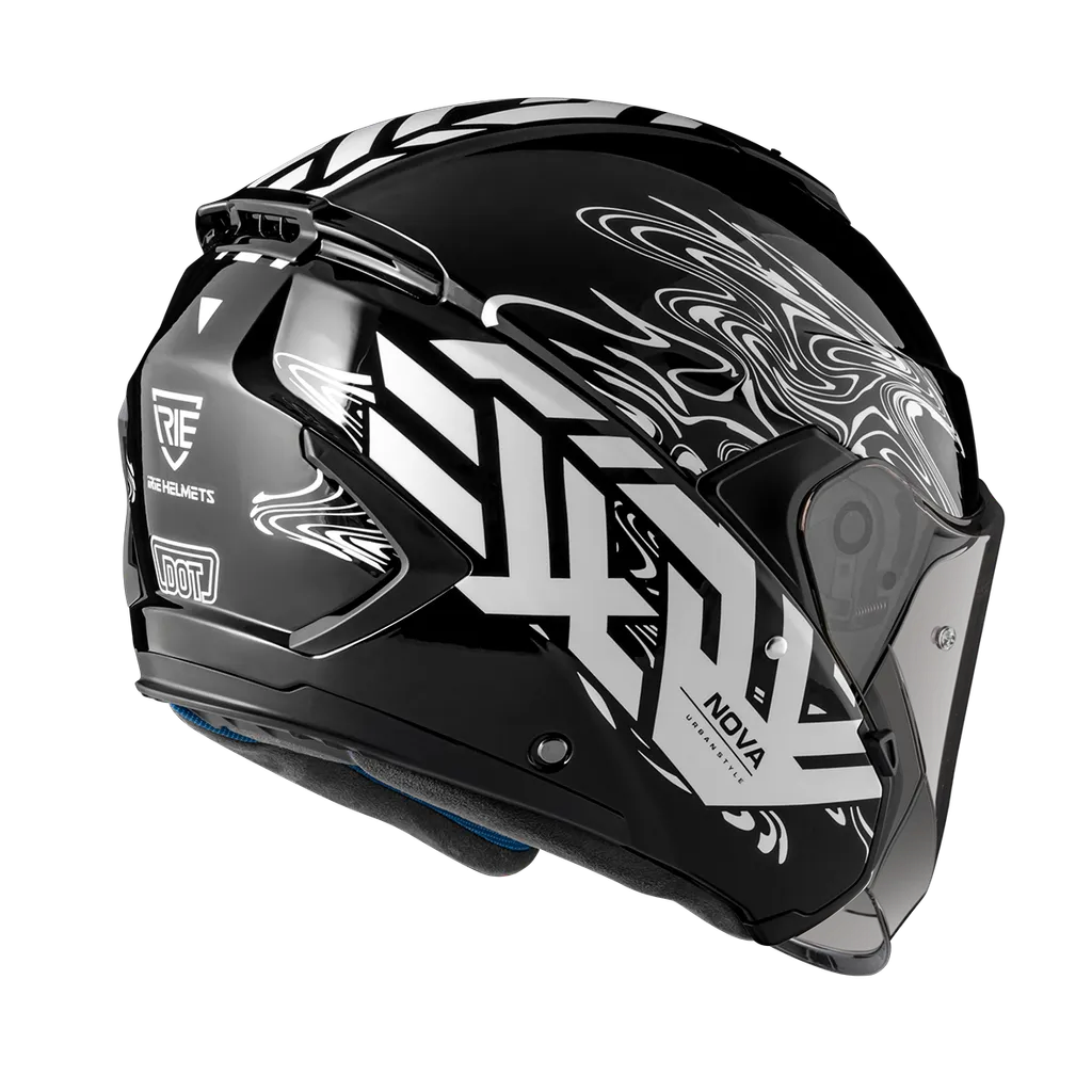 IRIE NOVA 3.0 Metamorphosis BL12 素黑/白 3/4罩式