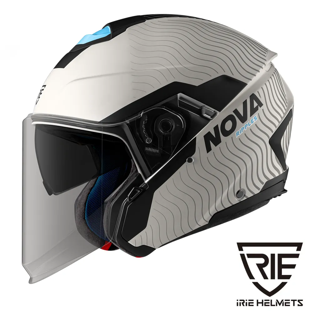 IRIE NOVA 3.0 Reset BL11 消光淺奶灰/淺藍 3/4罩式