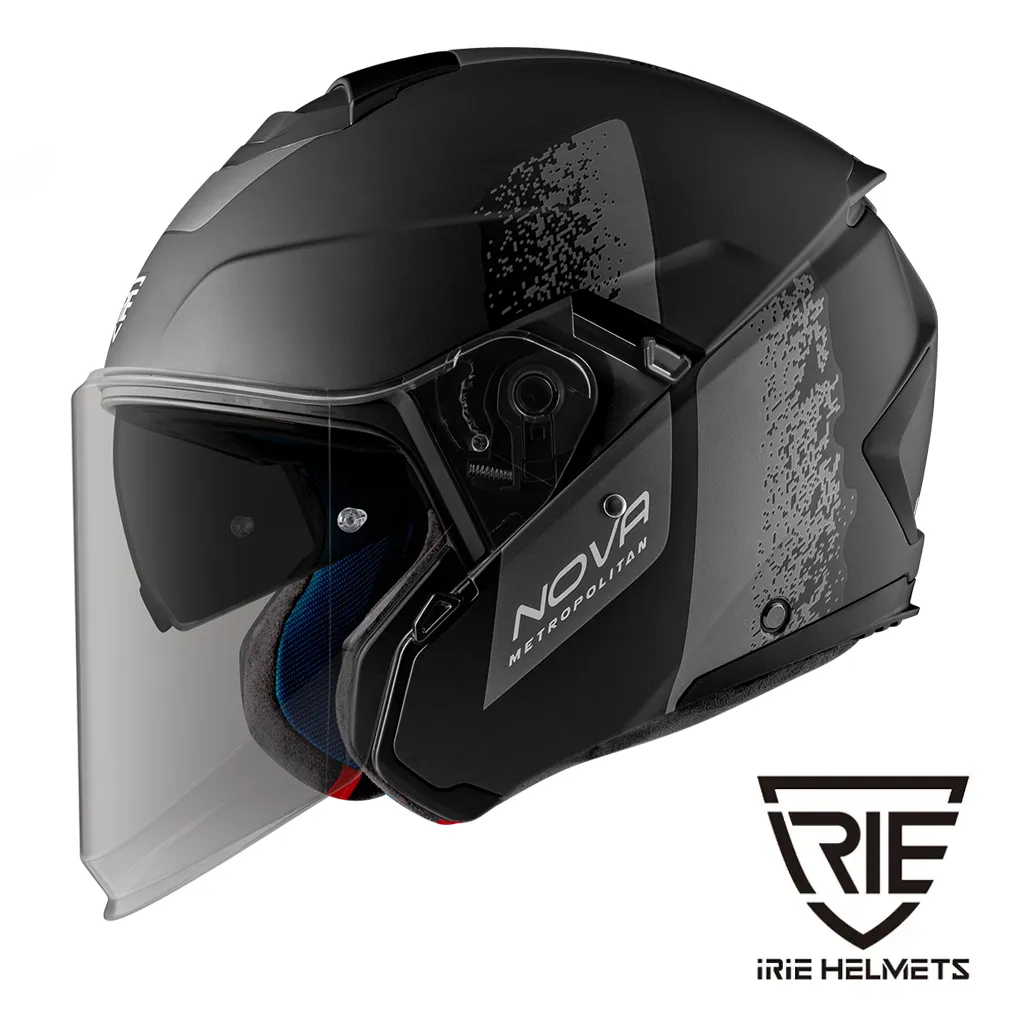 IRIE NOVA 3.0 Transit BL10 抗刮消光黑/灰 3/4罩式