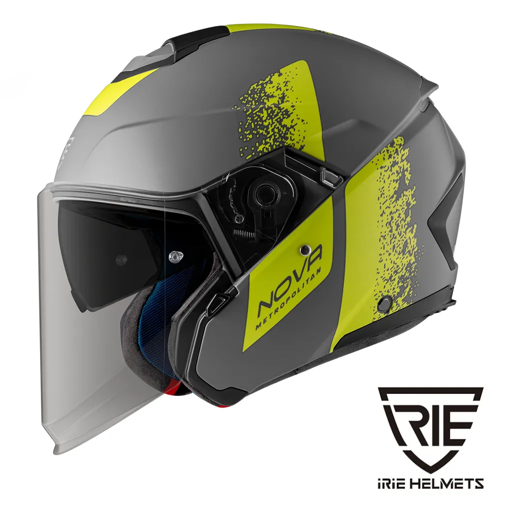 IRIE NOVA 3.0 Transit BL10 抗刮消光冷灰/綠 3/4罩式