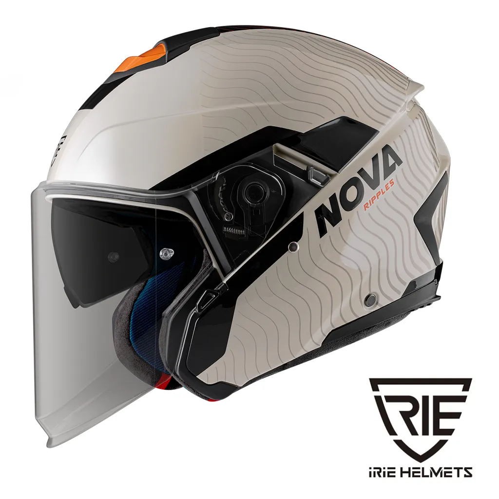 IRIE NOVA 3.0 Reset BL11 奶灰/橘 3/4罩式