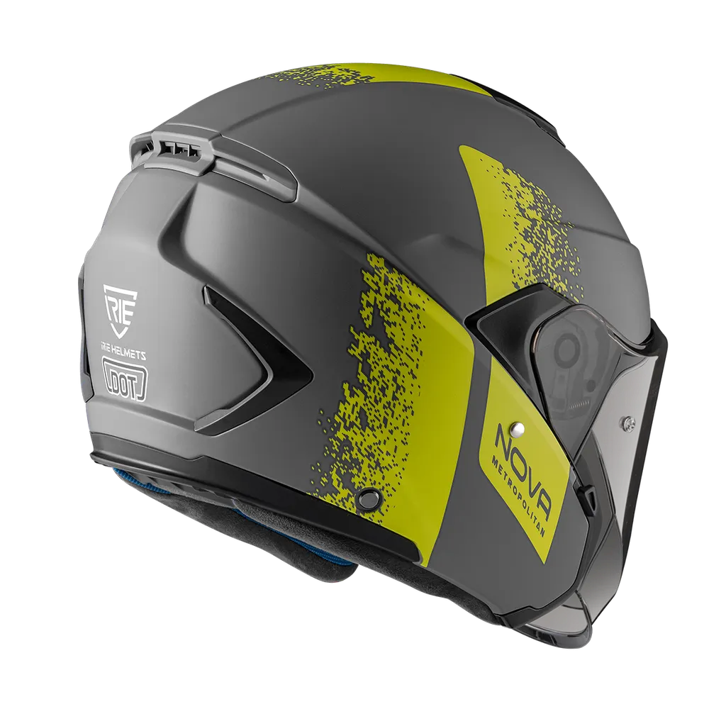 IRIE NOVA 3.0 Transit BL10 抗刮消光冷灰/綠 3/4罩式