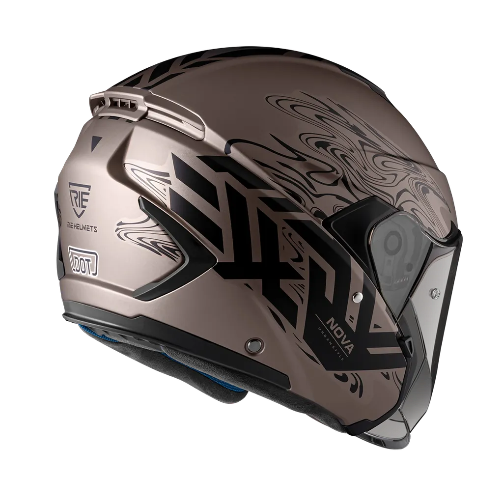 IRIE NOVA 3.0 Metamorphosis BL12 抗刮消光銀黑棕/黑 3/4罩式