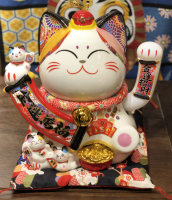 0119gz225-招財貓-11寸金運萬福-招手貓(A225)