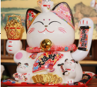 0119gz226-招財貓-11寸一桶金-招手貓(A226)